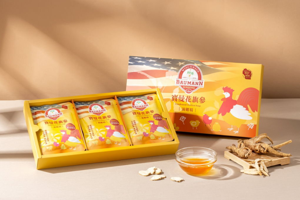 寶曼花旗參滴雞精禮盒