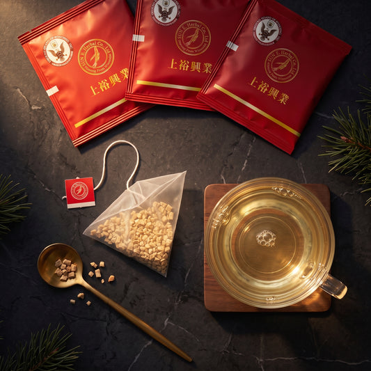 GBW X 上裕美國經典花旗參茶60包入（裸包無禮盒）