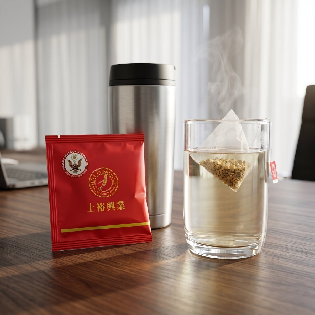 GBW X 上裕美國經典花旗參茶單包入