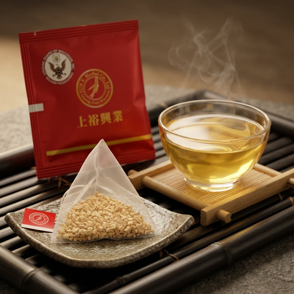 GBW X 上裕美國經典花旗參茶單包入