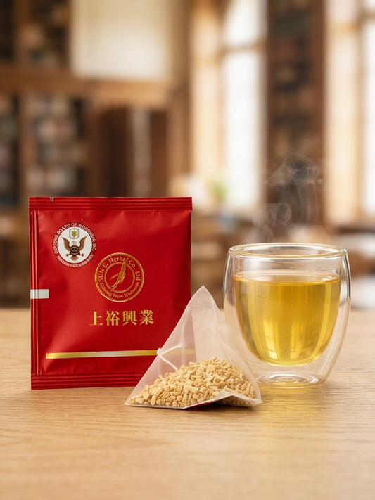 GBW X 上裕美國經典花旗參茶單包入